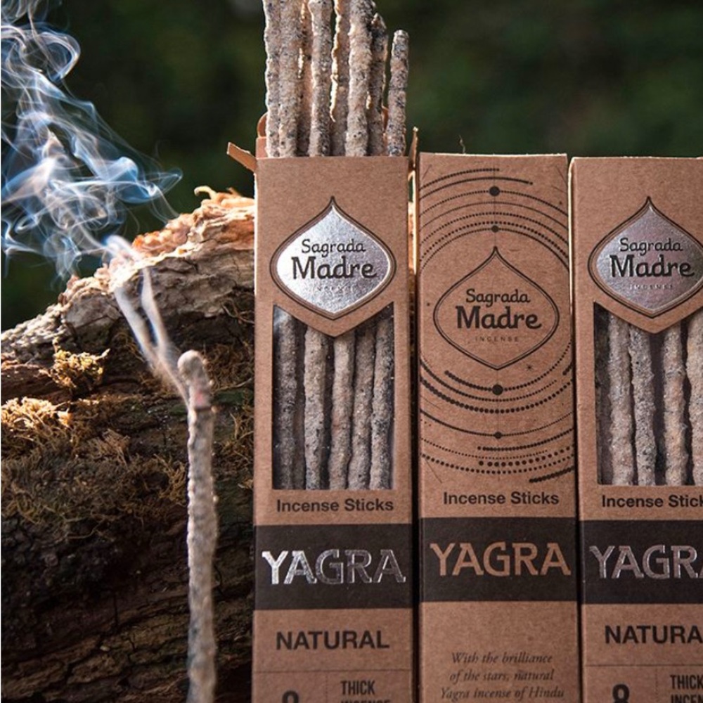 Natural Yagra Incense Sticks - Brown